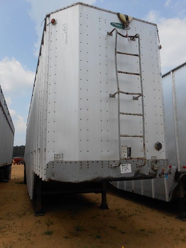 2001 PEERLESS DC42 T/A POSSUM BELLY CHIP TRAILER, S/N 1PLE042211PF52520