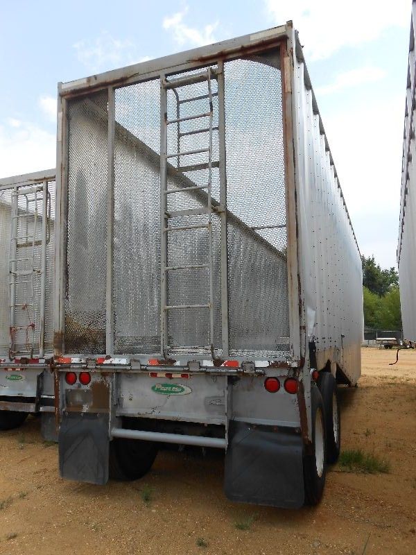 2001 PEERLESS DC42 T/A POSSUM BELLY CHIP TRAILER, S/N 1PLE042211PF52520