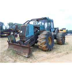 TIMBERJACK 460 GRAPPLE SKIDDER, S/N 974480, SINGLE ARCH, ESCO GRAPPLE, WINCH, ECAB W/AIR