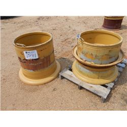 RIMS (2) FITS JOHN DEERE 250D OFF ROAD TRUCK