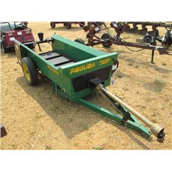 PEQUEA MODEL 50 MANURE SPREADER, S/N 1705
