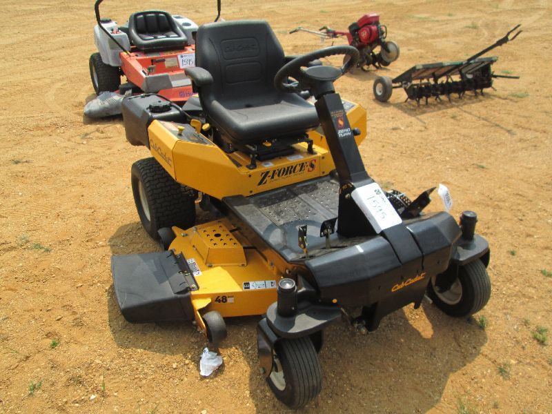 CUB CADET ZFORCE 48" ZERO TURN MOWER, S/N 1F100Z20022