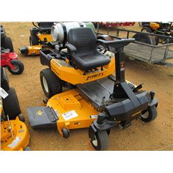 CUB CADET Z FORCE 60' ZERO TURN MOWER, S/N 1D120Z20012, LPG VAPOR SYSTEM