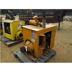 DIESEL ENGINE W/POWER TAKE OFF, COOLING SYSTEM, SKID MTD