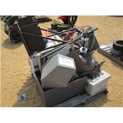 1 LOT MISC FISHER OVEN, HOSE FITTINGS, CONTROL BOXES