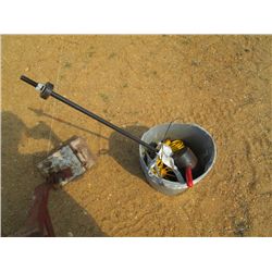 1 LOT BOLTS & SHOP TOOLS