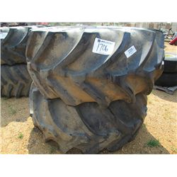 1 LOT (2) 30.5L32 TIRES & RIMS