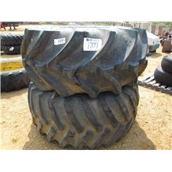 1 LOT (2) 30.5L32 TIRES & RIMS