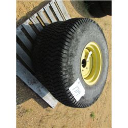1 LOT (2) 13.6-15 TIRES & RIMS