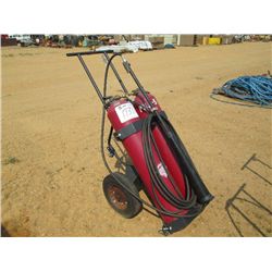 GENERAL 100T DBL BOTTLE ROLL AROUND CARBON DIOXIDE FIRE EXTINGUISHER