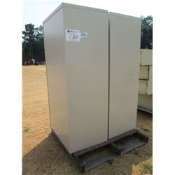 1 LOT (2) STORAGE CABINET