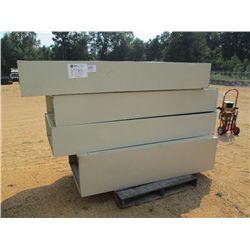 1 LOT (4) STEEL CABINET