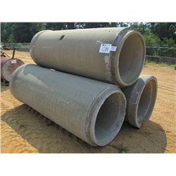 A LOT (3) 30"X8' CONCRETE PIPE