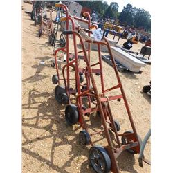 1 LOT (3) WESCO WAREHOUSE LIFT DOLLY, 1.000# CAP