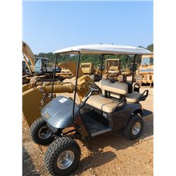 E-Z-GO TEXTRON GOLF CART, S/N 1494005, GAS ENG, REAR SEAT, LIFT KIT