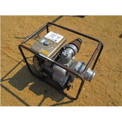 4" SUMP PUMP, WISCONSIN ROBIN GAS ENGINE