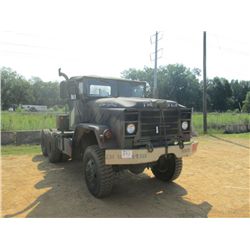 AMERICAN GENERAL M931 6X6 MILITARY T/A TRUCK TRACTOR, S/N C531-01398, CUMMINS DIESEL ENG, ALLISON A/