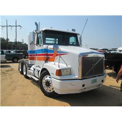 1997 VOLVO T/A TRUCK TRACTOR, S/N 4VGVDBPF7VN739612, CUMMINS DIESEL ENG, 9 SPD TRANS, 40K REAR AXLE,
