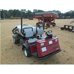 TORO WORKMAN 3200 SPRAYER, S/N 70342, GAS ENGINE, 190 GALLON TANK, 16' SPRAY ARMS