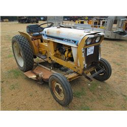 INTERNATIONAL CUB LO-BOY TRACTOR, S/N 032289, PTO, 48" MOWER