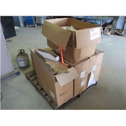1 LOT CARDBOARD BOXES, MISC SIZES