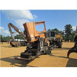 JOHN DEERE 435 SERIES II LOG LOADER, S/N 012222, CTR DELIMBER, ECAB W/AIR, MTD ON PITTS T/A TRAILER