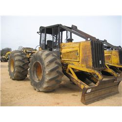 JOHN DEERE 648D GRAPPLE SKIDDER, S/N 531726, SINGLE ARCH, JD GRAPPLE, WINCH, CANOPY, 30.5-32 TIRES