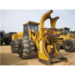 JOHN DEERE 843H FELLER BUNCHER, S/N 880163, SAWHEAD, ECAB, 67X34.00 TIRES