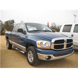 2006 DODGE RAM 1500 PICKUP, S/N 1D7HU182465649774, 5.7L V8 HEMI, A/T, P/S, A/C