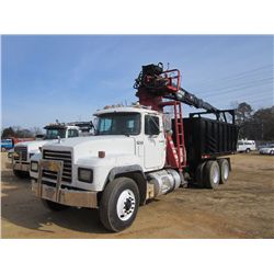 2003 MACK RD688S T/A TRASH TRUCK, S/N 1M2P267C63M066248, MACK 350 HP DIESEL ENGINE, 8LL FULLER TRANS