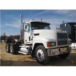 2002 MACK CH613 T/A TRUCK TRACTOR, S/N 1M1AAK6Y52W147254, 427 HP MACK ENG, 10 SPD TRANS, 46K REARS, 