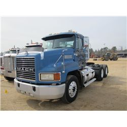 1999 MACK CH613 T/A TRUCK TRACTOR, S/N 1M1AA13Y1XW111656, E355/380 HP MACK DIESEL ENG, 10 SPD TRANS,
