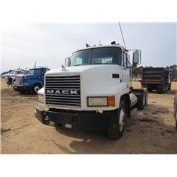 1998 MACK CH613 T/A TRUCK TRACTOR, S/N 1M1AA3Y73W154165, 355 HP MACK DSL ENG, 10 SPD TRANS, 44K REAR