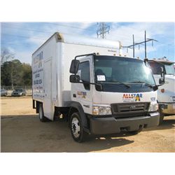 2007 FORD LCF COVERED VAN TRUCK, S/N 3FRLL45Z67V554795, FORD DIESEL ENG, A/T, A/C, P/S, 15' COVERED 