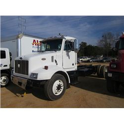 2000 PETERBUILT 330 S/A TRUCK TRACTOR CAB & CHASSIS, S/N 2NPNHD7X8YM527073, 3126B CAT DIESEL ENG, 6 