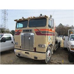 1988 FREIGHTLINER CAB OVER TRI-AXLE TRUCK, S/N 1FUEYXYB6JP332054, 3406 CAT DIESEL ENG, 15 SPD EATON 