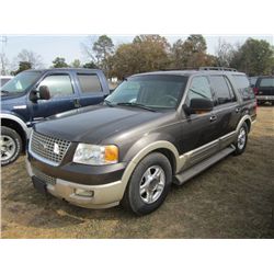 2005 FORD EXPEDITION, S/N 1FMFU18505LA13661, V8 GAS, A/T, P/S, A/C