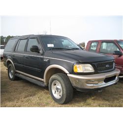 1997 FORD EXPEDITION, S/N 1FMFU18L0VLB25567, GAS ENG, A/T, A/C, P/S