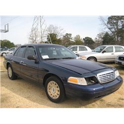 2005 FORD CROWN VICTORIA 4 DOOR SEDAN, S/N 2FAHP71W15X141457, GAS ENG, AUTO TRANS, A/C, P/S