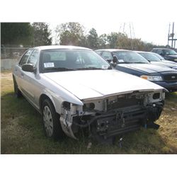 2007 CROWN VICTORIA 4 DOOR SEDAN, S/N 2FAHP71W27X145004, GAS ENG, AUTO TRANS