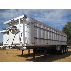 BENSON A3576S5 TRI-AXLE ALUMINUM DUMP TRAILER, S/N MOD1131 (06 YR), 11R24.5 TIRE, ALUM DISC RIMS