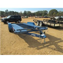 ANDERSON 7,000# T/A CAR HAULER, S/N 4YNBN1828DC070798, (2013 YR), 82" X 18' W/RAMPS