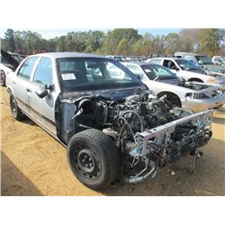 2005 FORD POLICE INTERCEPTOR, S/N 2FAHP71W65X133922 (WRECKED)