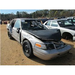 2010 FORD POLICE INTERCEPTOR, S/N 2FABP7BV3AX106599 (WRECKED)