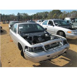 2006 FORD POLICE ENTERCEPTOR, S/N 2FAHP71W96X147265, (WRECKED) NO MOTOR