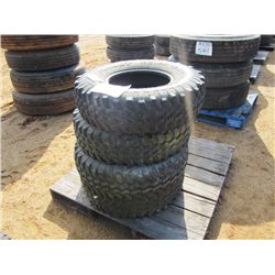 1 LOT (4) NR78-15LT TIRES