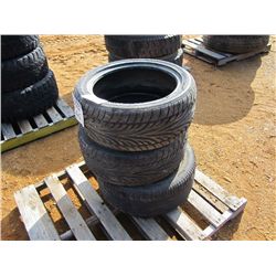 1 LOT (3) 245/45R18 TIRES
