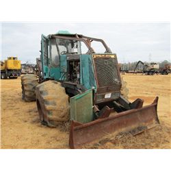 TIMBER JACK 460 GRAPPLE SKIDDER, S/N 974480, SINGLE ARCH, ESCO GRAPPLE, WINCH, ECAB W/AIR