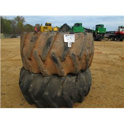 1 LOT (2) 3-.5-32 TIRES