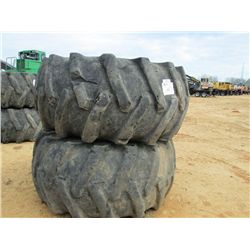 1 LOT (2) 35L35.5 TIRES & RIMS